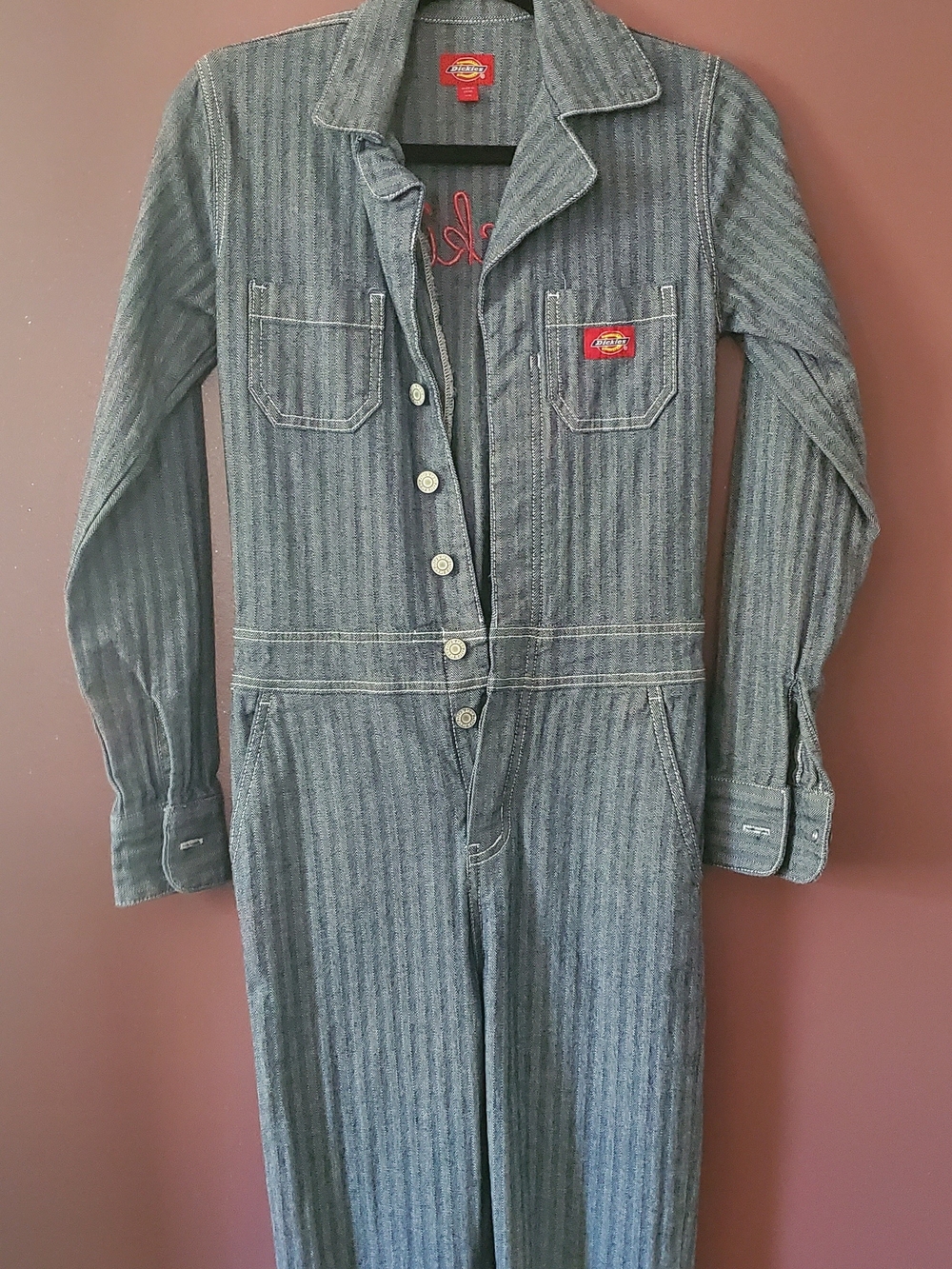 Dickies fitted denim jumpsuit Coveralls